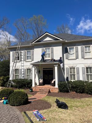 Roswell, GA Roof Replacement GAF Timberline HDZ Charcoal