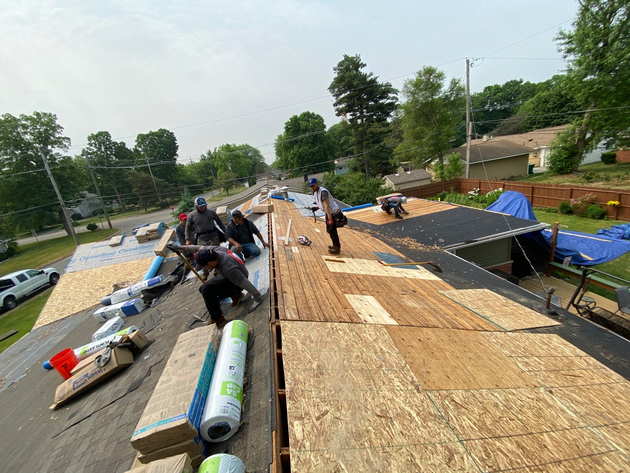 Roof Replacement using CertainTeed Landmark by 180 Contractors