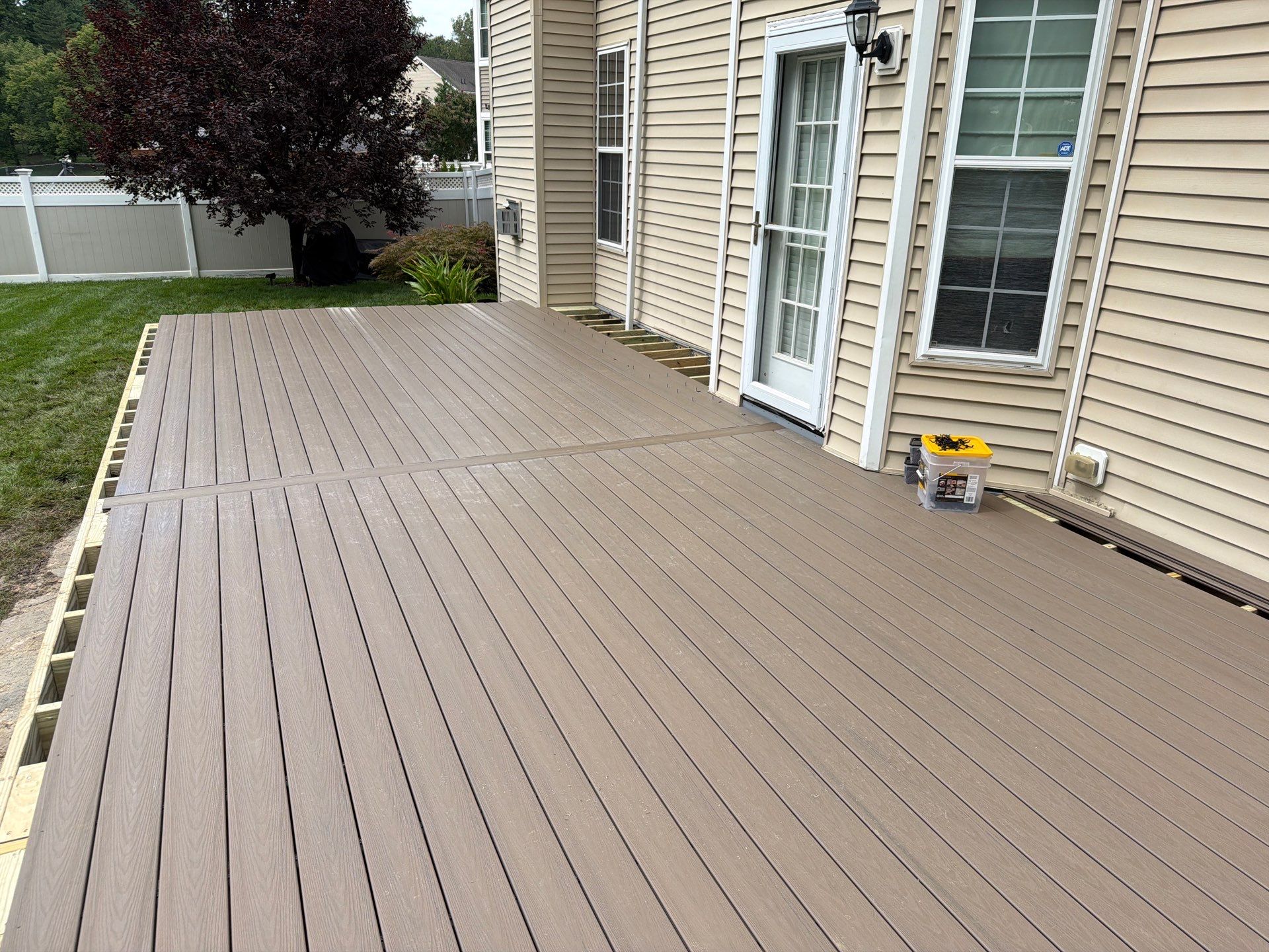 New Deck in Fieldsboro, New Jersey by deck guardian