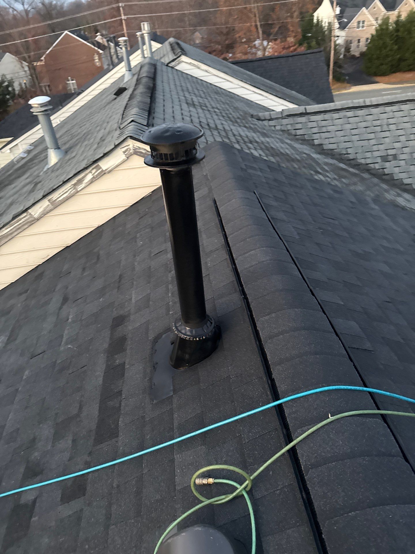 Fairfax: Residential Roof Replacement with CertainTeed Landmark in Charcoal Black by RM Banning, Inc.