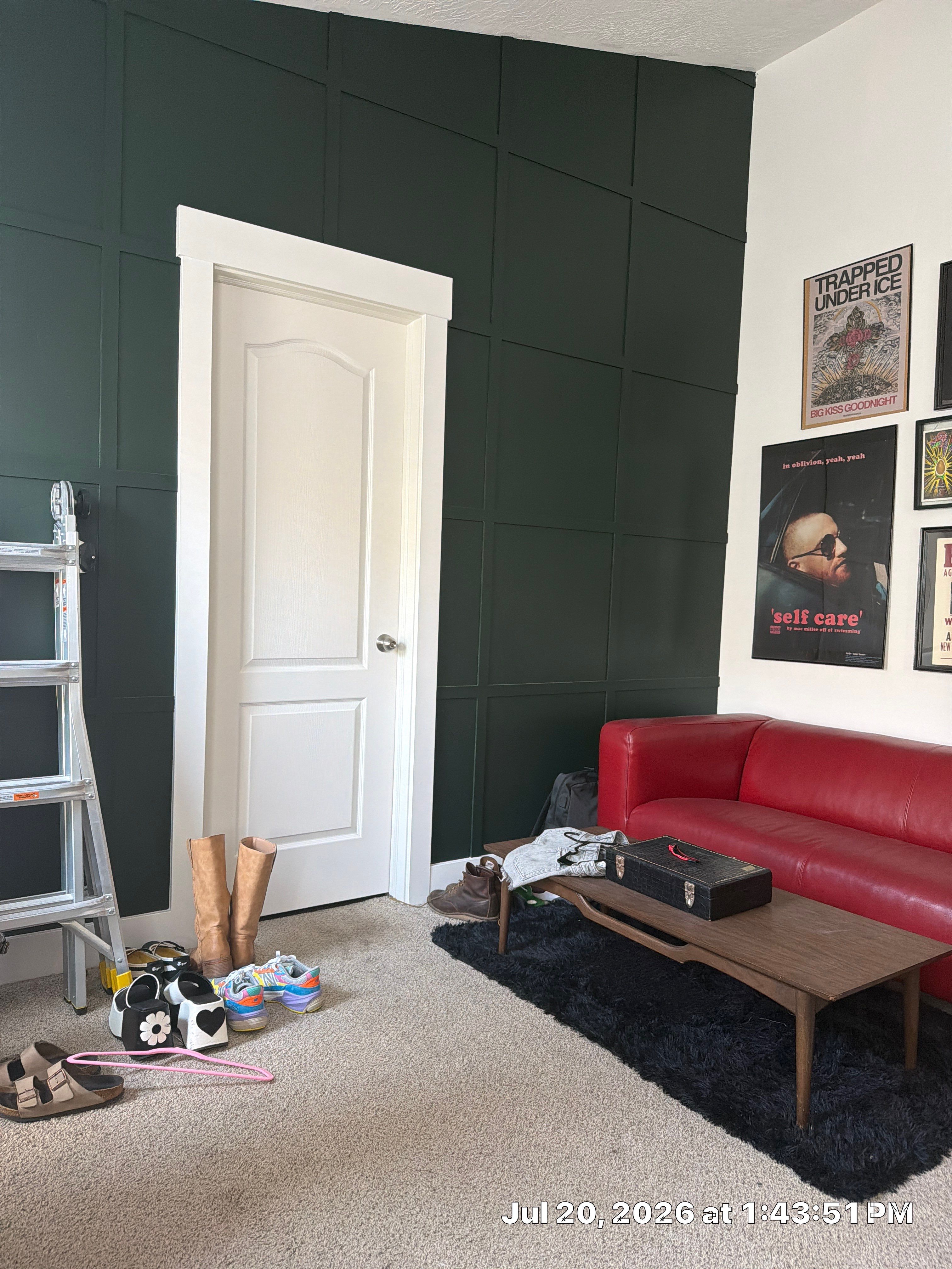 Custom Board and Batten Accent Wall Installation in South Salt Lake by CompanyCam Sales Demo