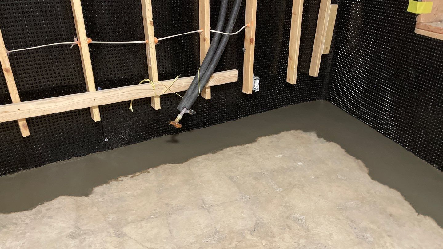 Subcontracted for a Whole-Home Remodel by Waterproofing Northeast