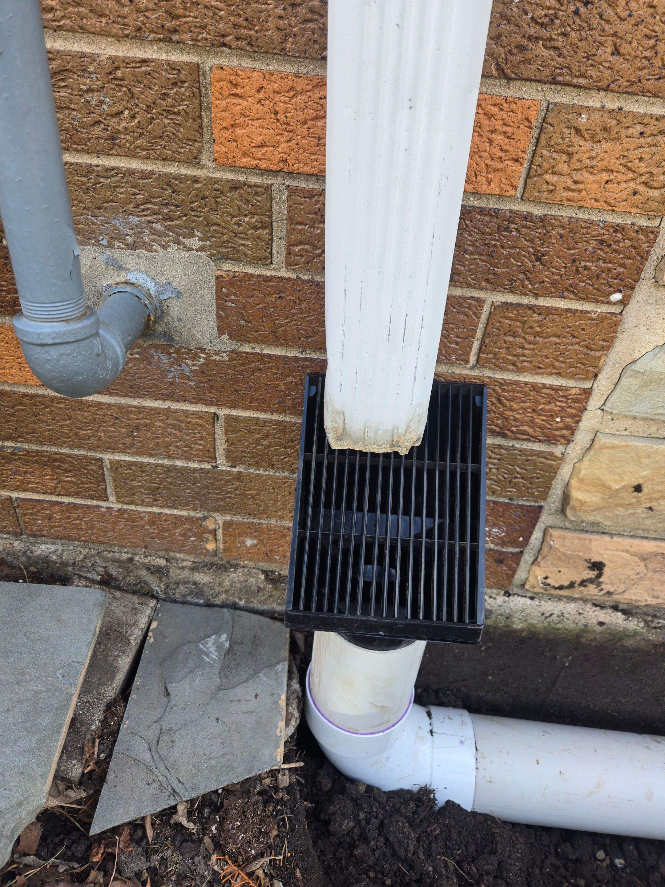 Downspout Discharge & Foundation Crack Injection by Allied Water Services