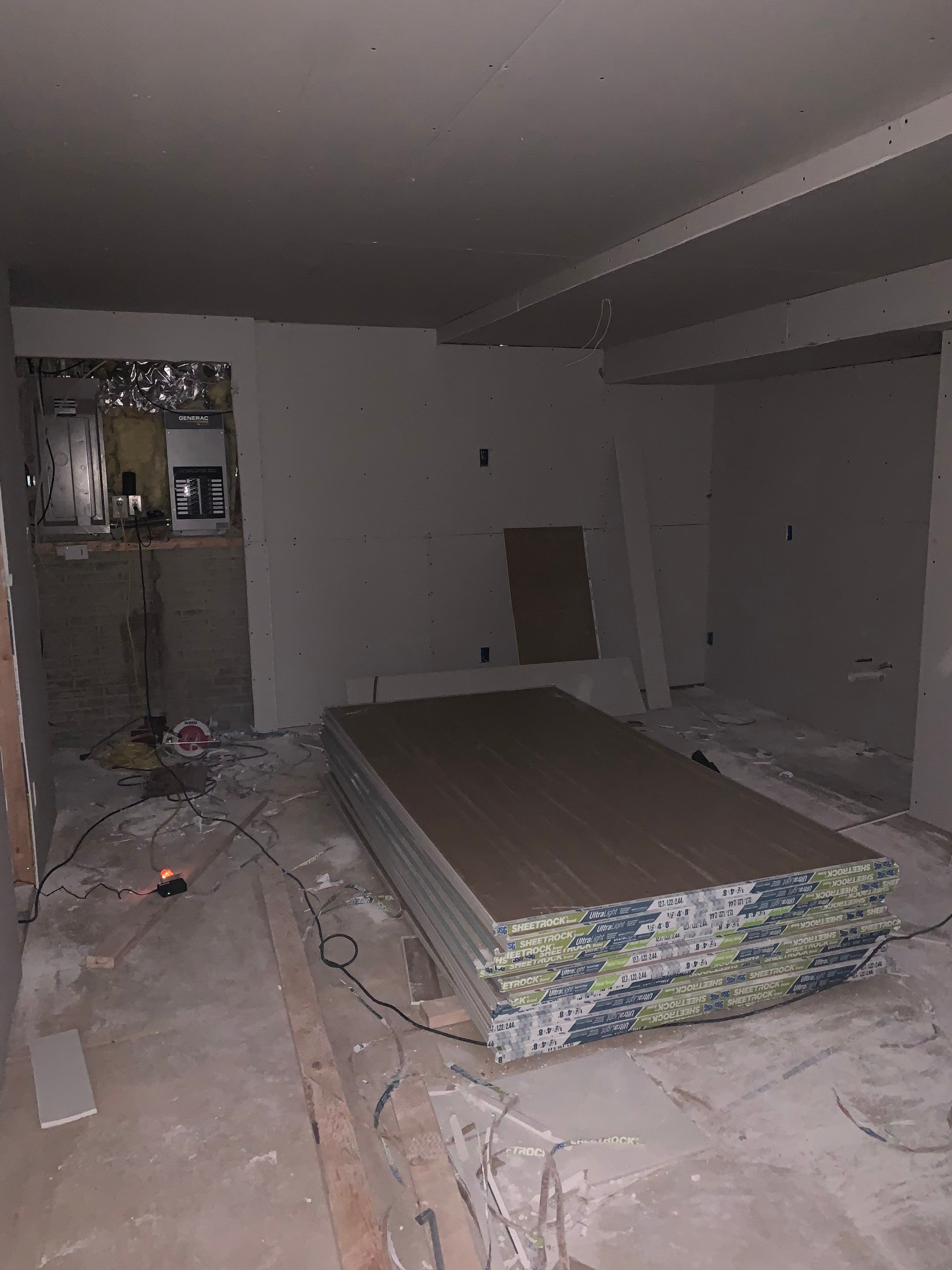 Complete Basement Buildout by The Smet Companies, LLC