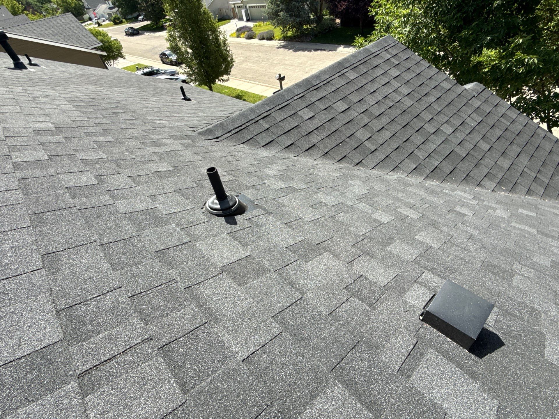 Residential Roof Replacement and Sheathing Repair in Boise by Olive Roofing