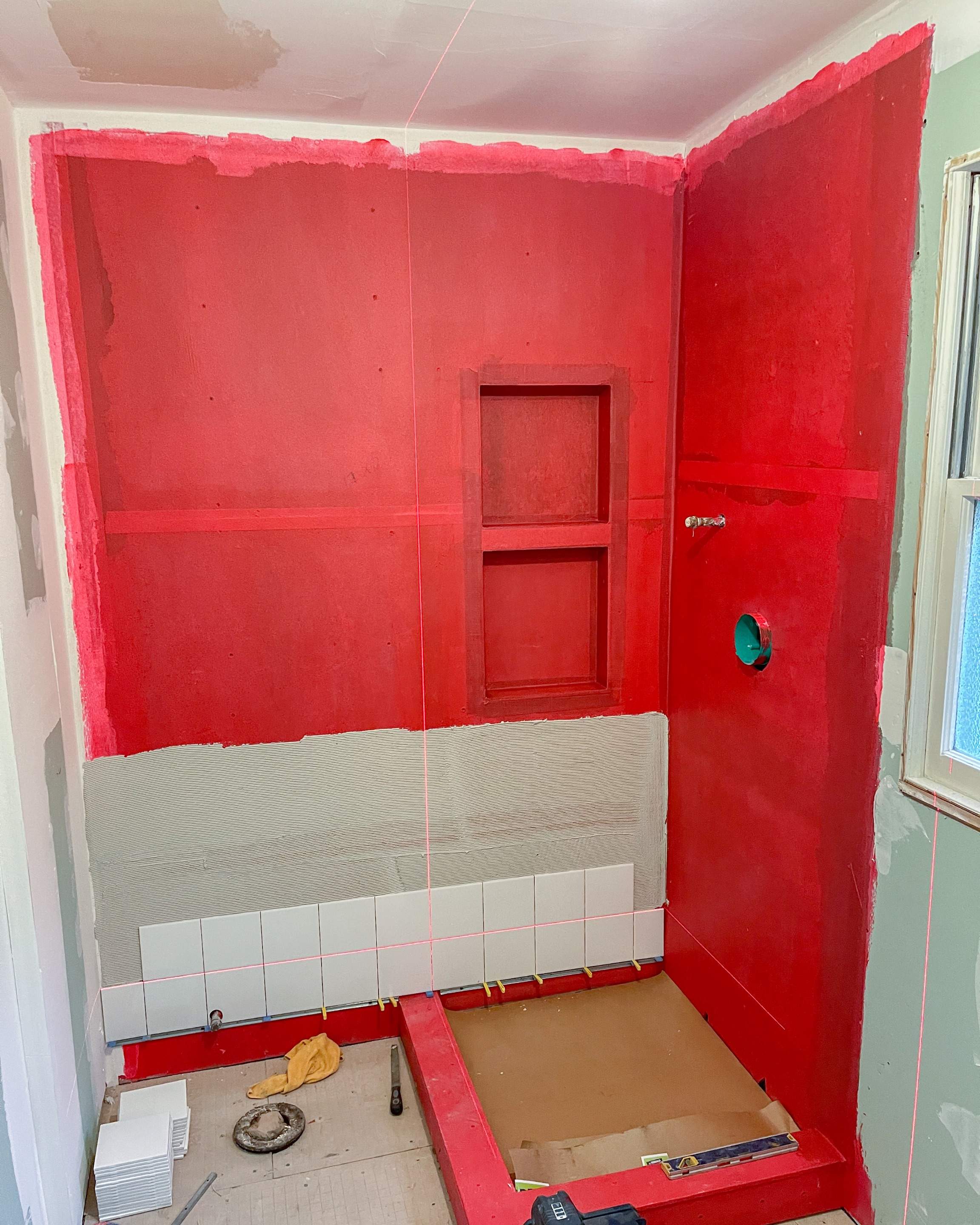 Bathroom Remodel using Tile by Villegas Remodeling, LLC