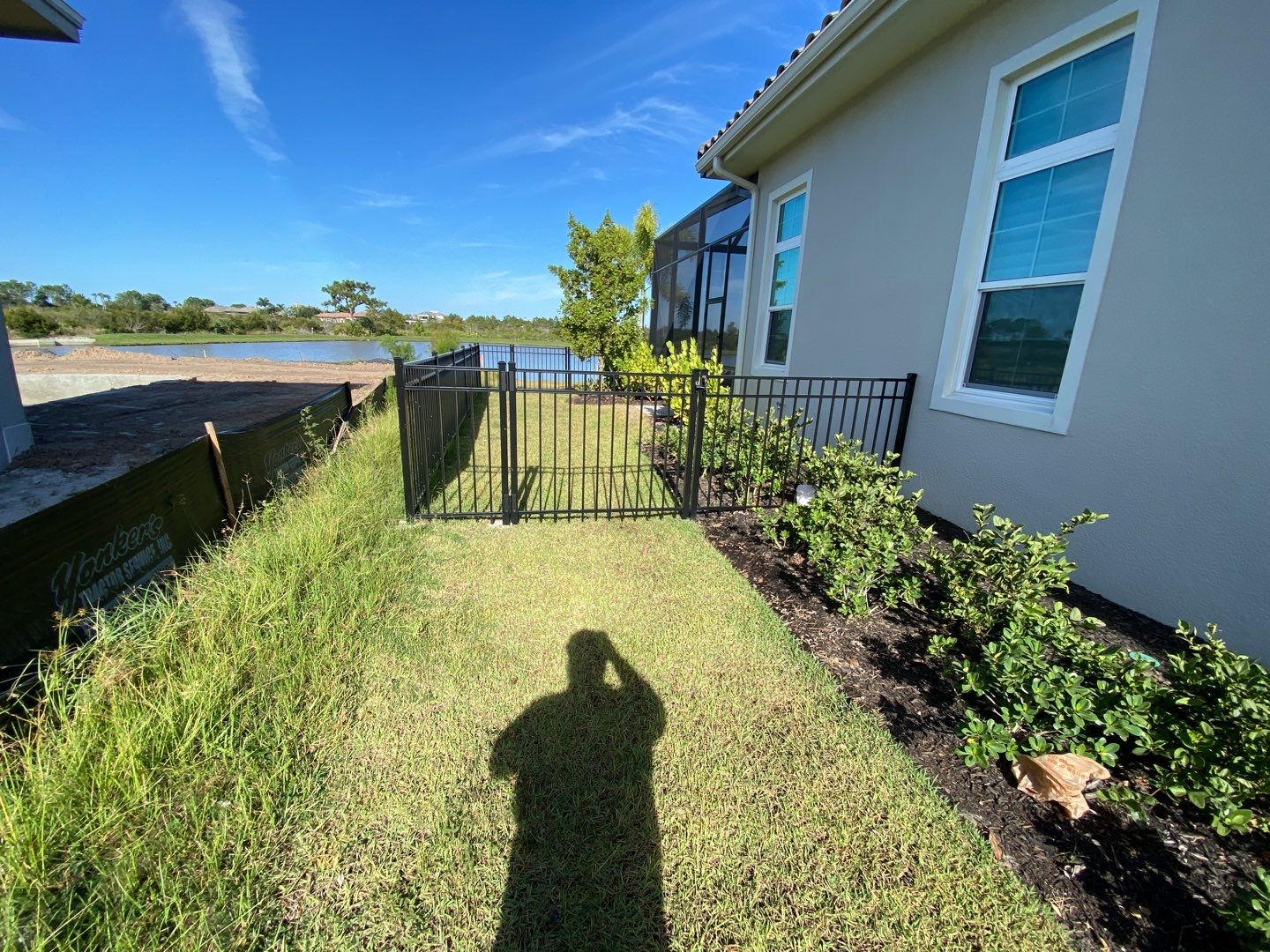 Bradenton, FL  4ft. Tall 3-Rail Black Aluminum Fence by Asap fence and gates, LLC