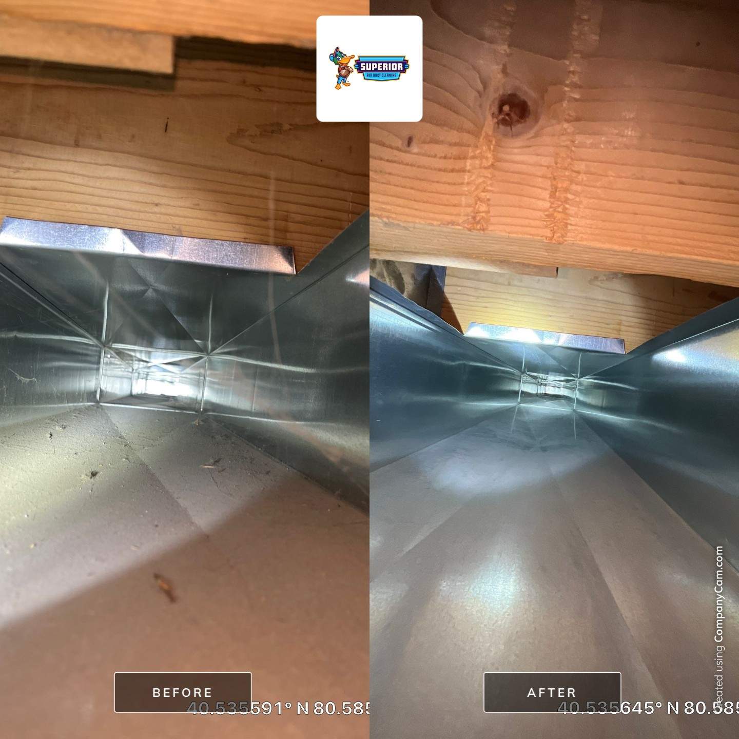 Air Duct Cleaning With a Vacuum Truck in New Cumberland, WV by Superior Air Duct Cleaning