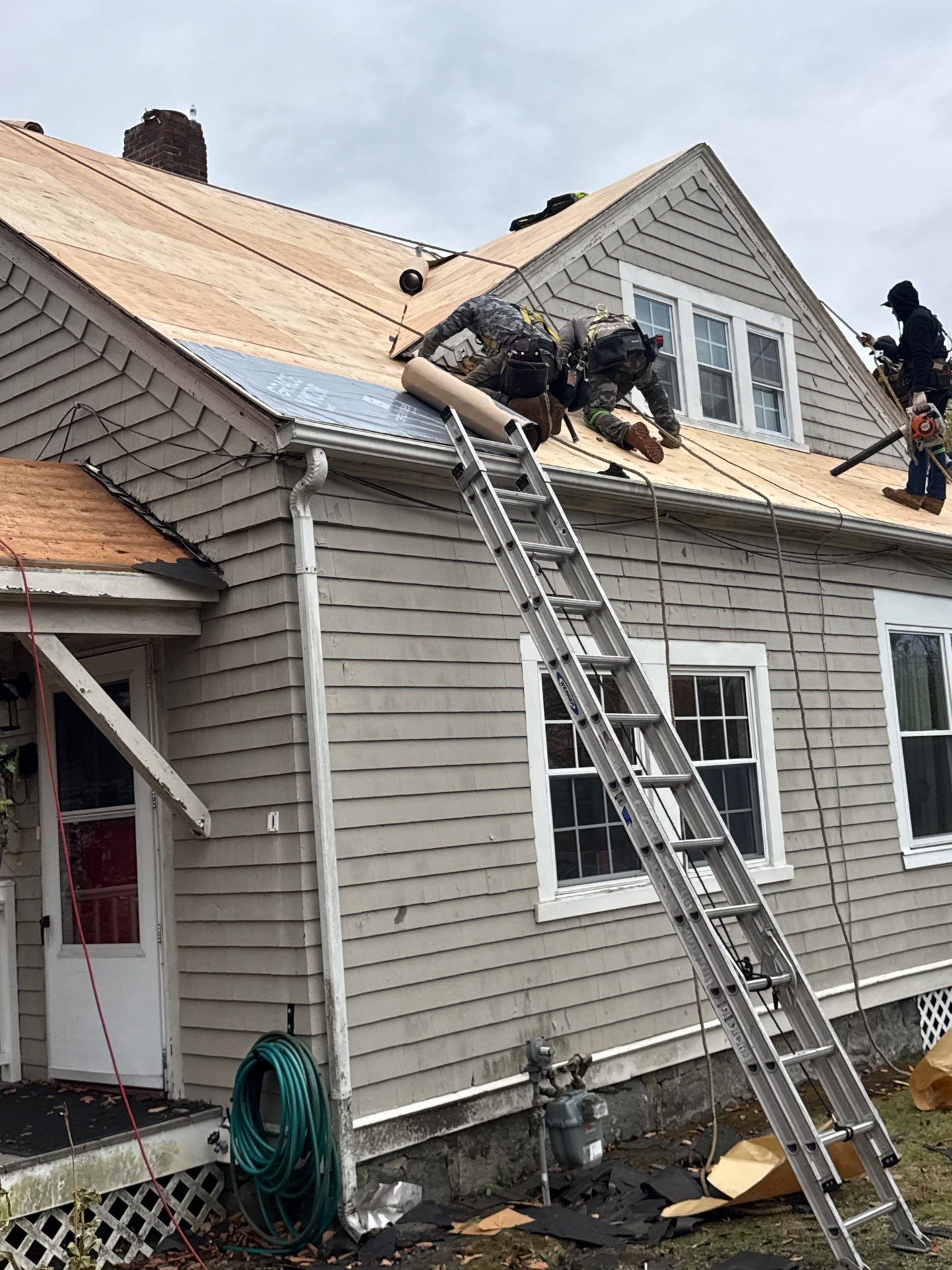 Ayer Church Complete Roof with Code-Compliant Overlay & Dual Chimney Restoration by Mighty Dog Roofing of Greater Middlesex County