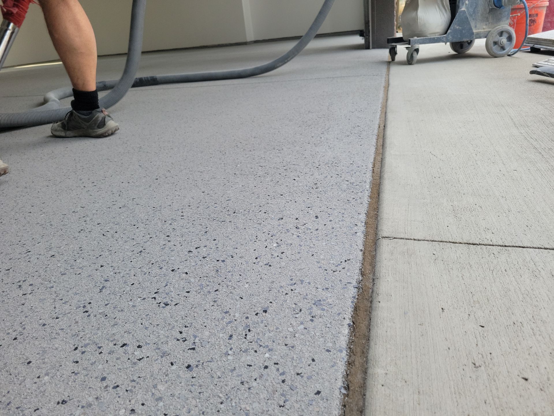 Garage Transformation using Denali Hybrid by Croc Coatings, LLC