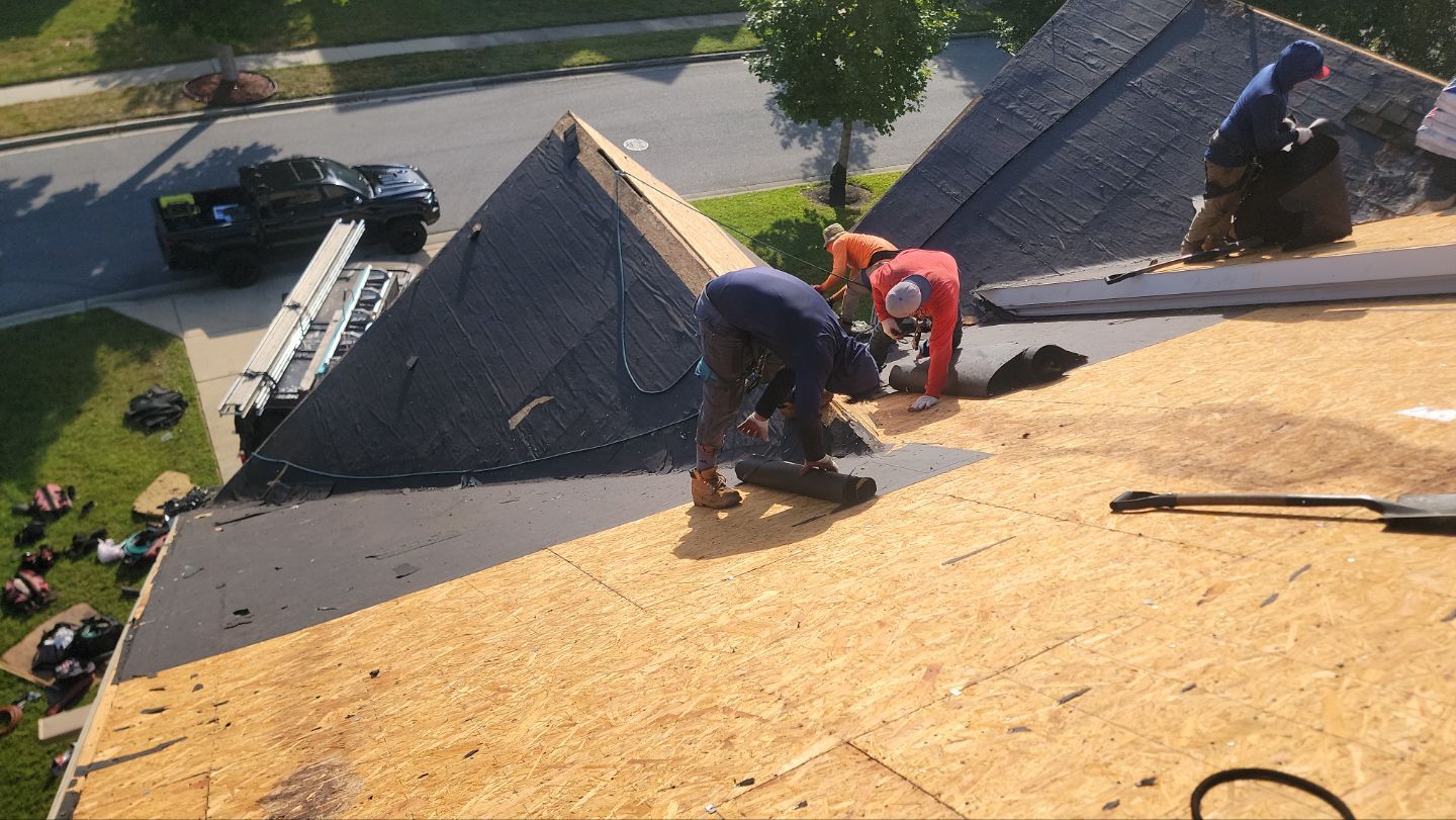 Roof Installation using GAF Timberline HDZ by ExteriorPros