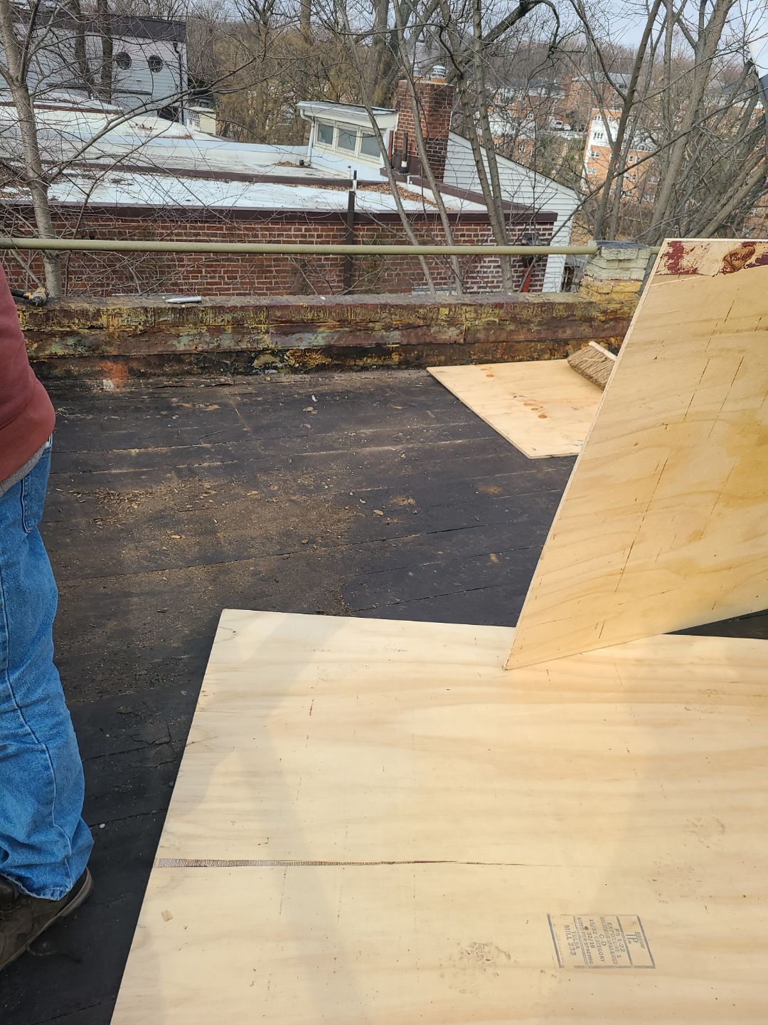 Arlington Flat TPO Roof Installation by RM Banning, Inc.