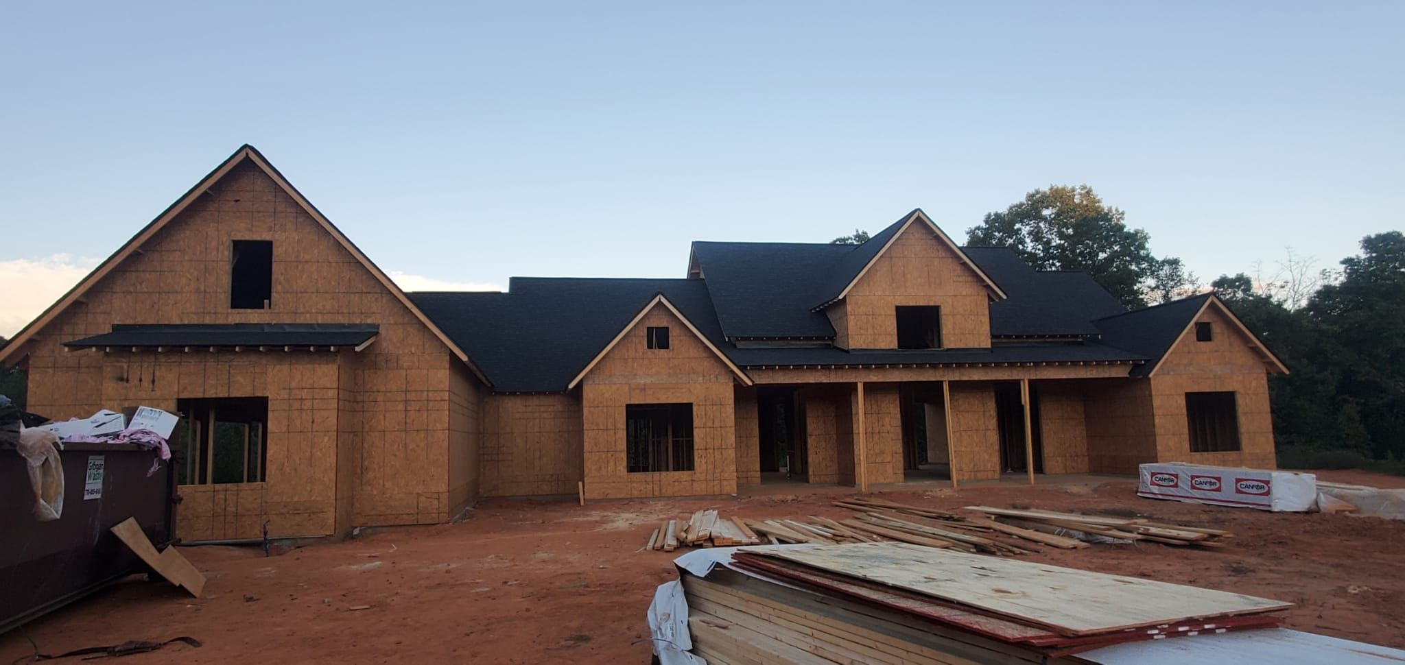 New Construction Residential Roofing Installation using Owens Corning by Inspector Roofing and Restoration