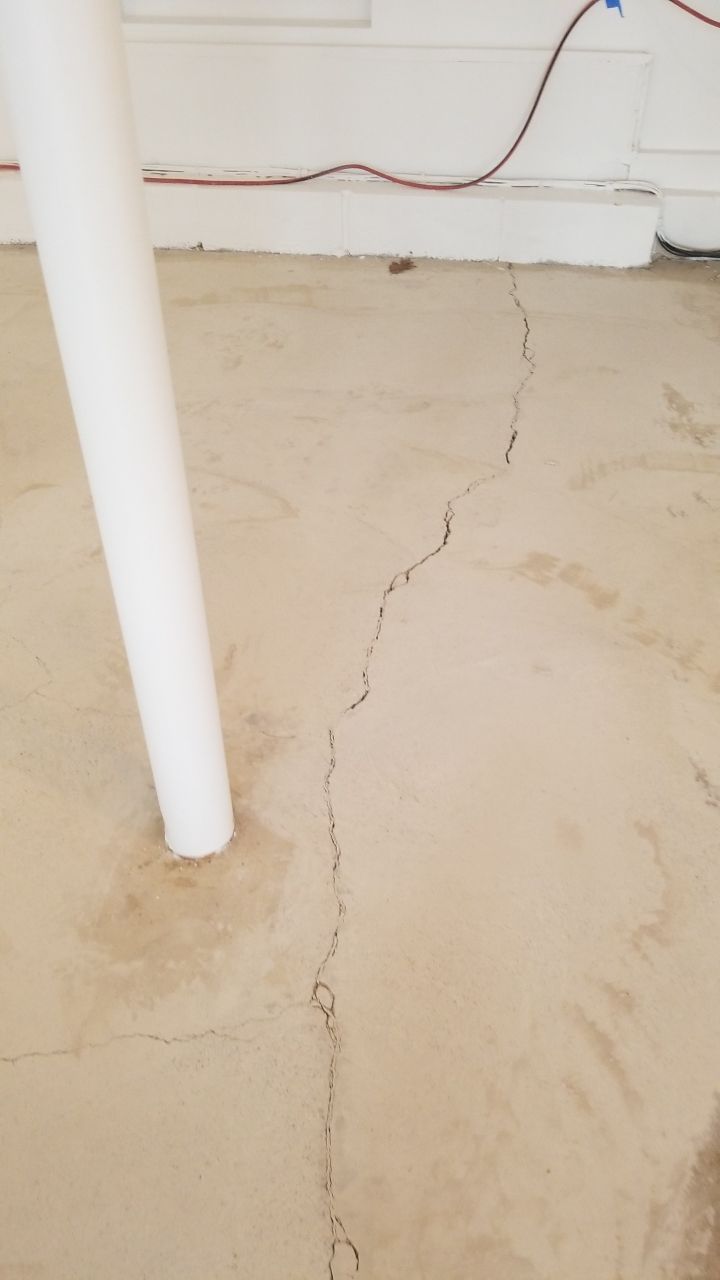 Garage Floor in Domino by Spectrum Painting, LLC