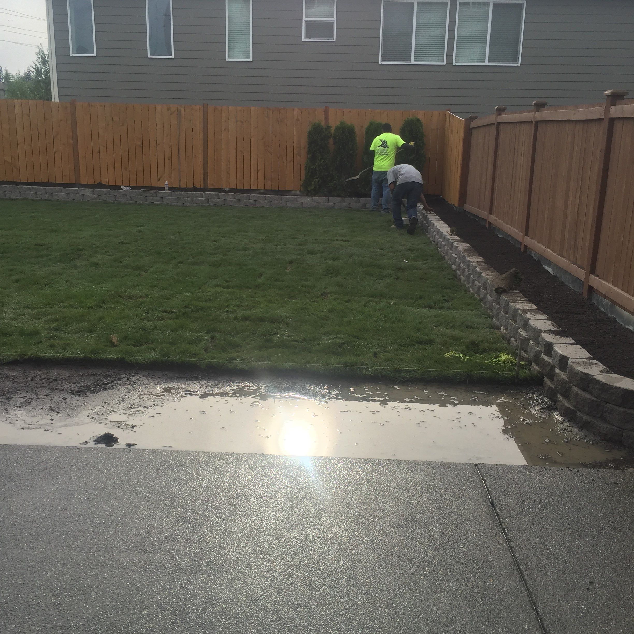 Past Jireh Landscaping Projects  by Jireh Asphalt & Concrete Inc 