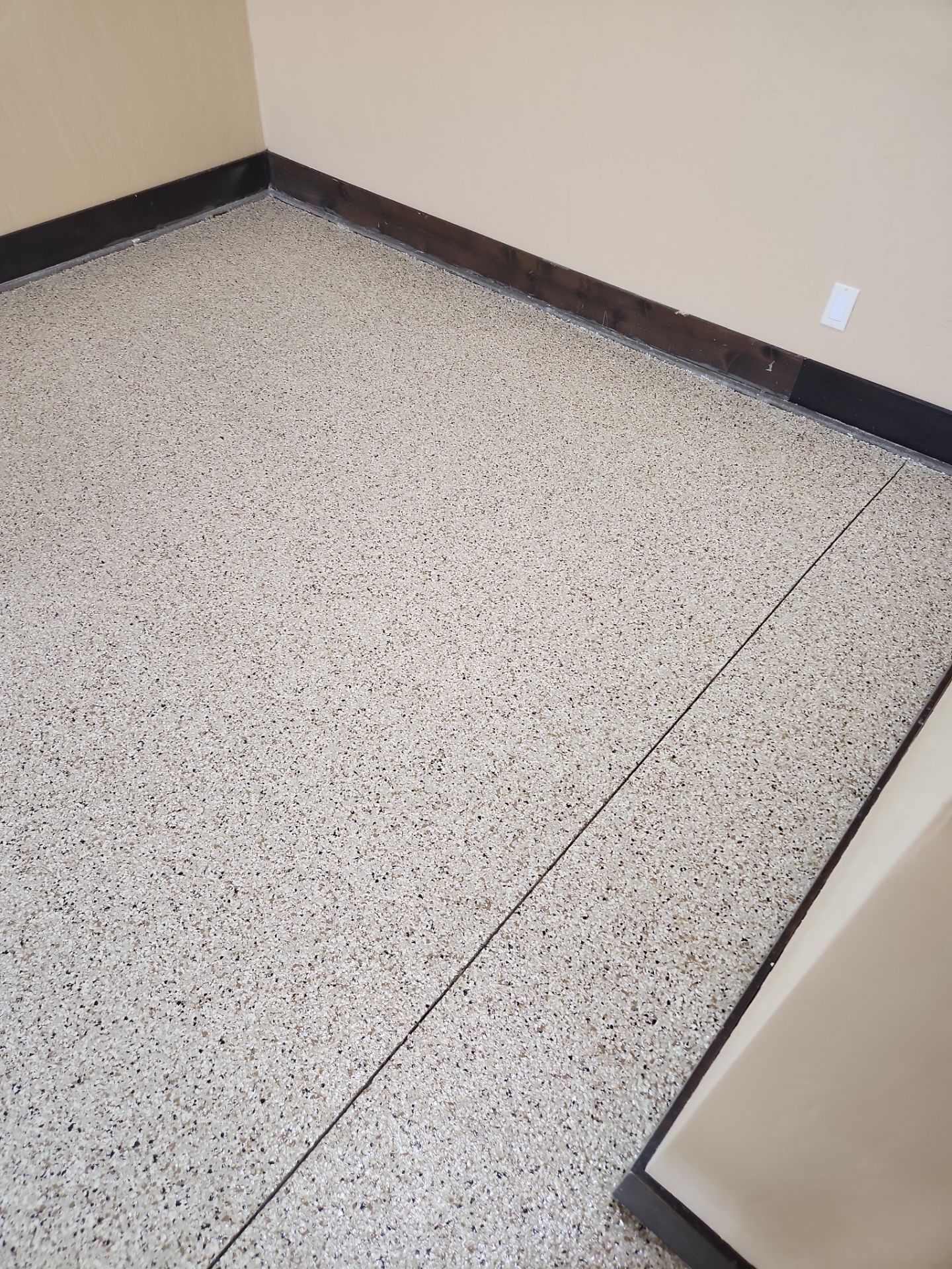 Garage Transformation using Driftwood by Croc Coatings, LLC