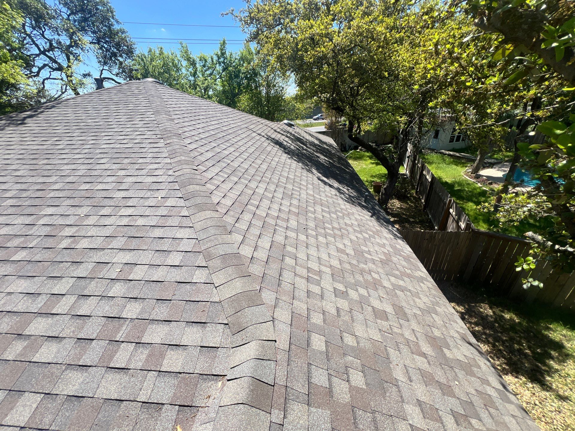 Rental property upgrade using CertainTeed Landmark shingles. by Oakwood Roofing and Construction, LLC