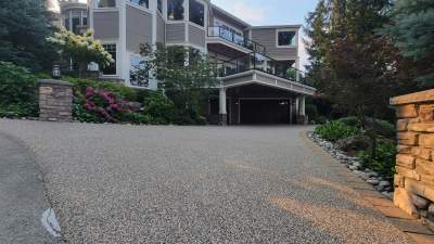 Coastal Grandeur Driveway and Patio in Big Sur Vuba Stone