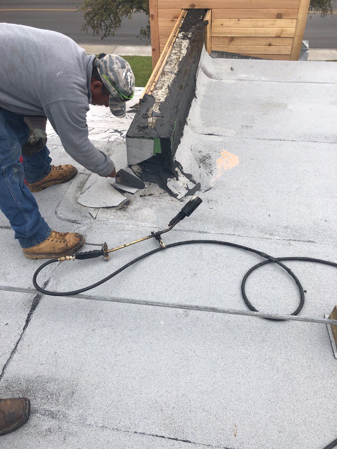 Apartment Roof Replacement by First Out Roofing 