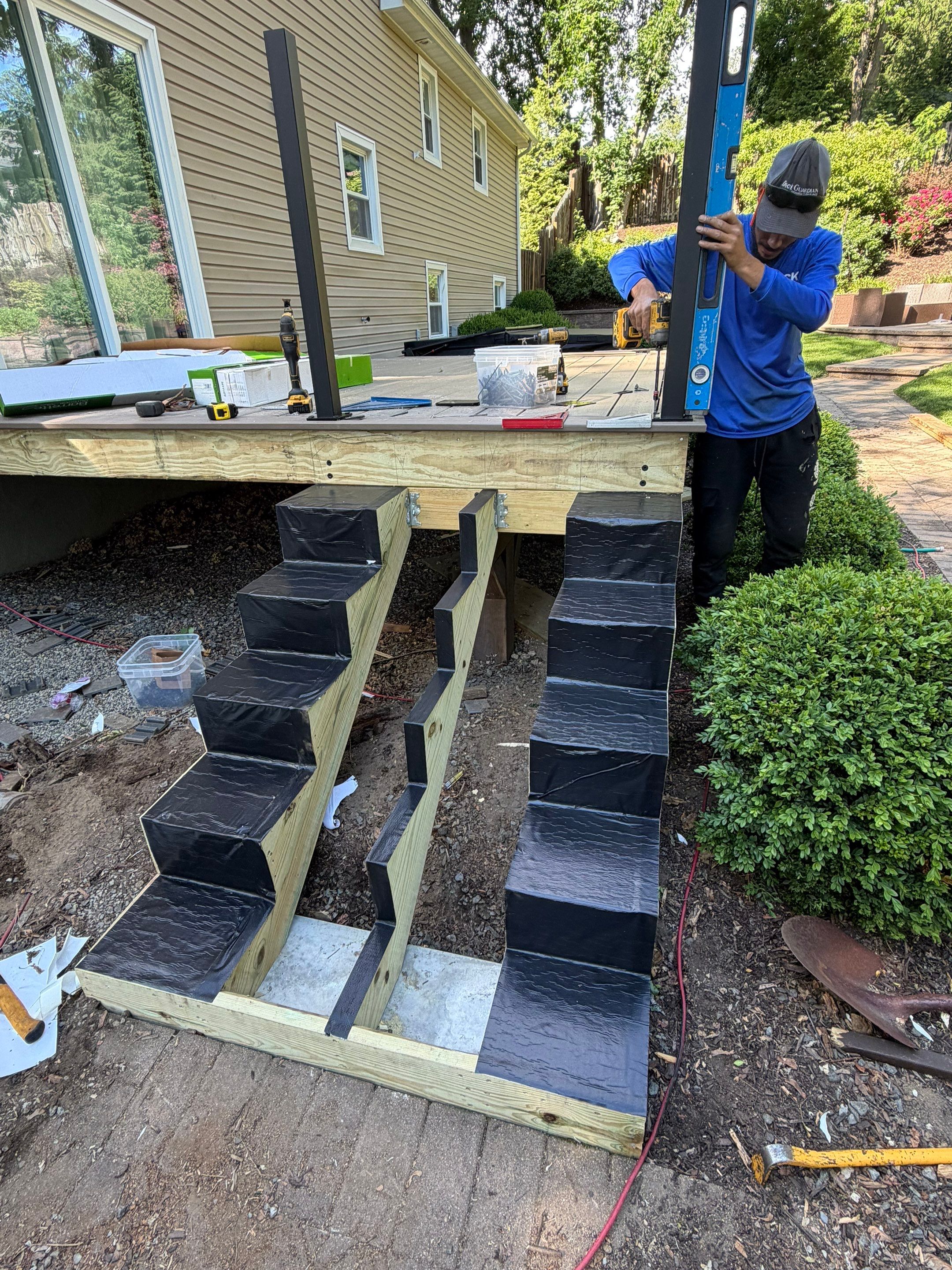 Deck Resurfacing in Morristown, New Jersey by deck guardian