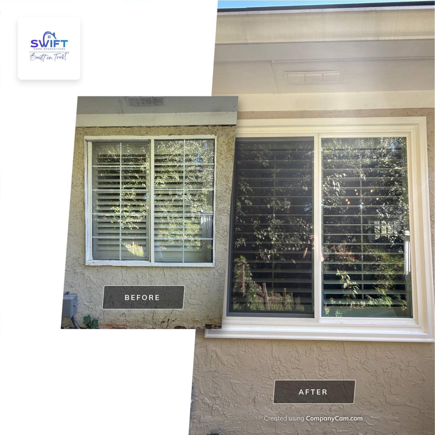 Exterior Window and Sliding Door Installation for Smyrna Residence by Swift Home Renovations