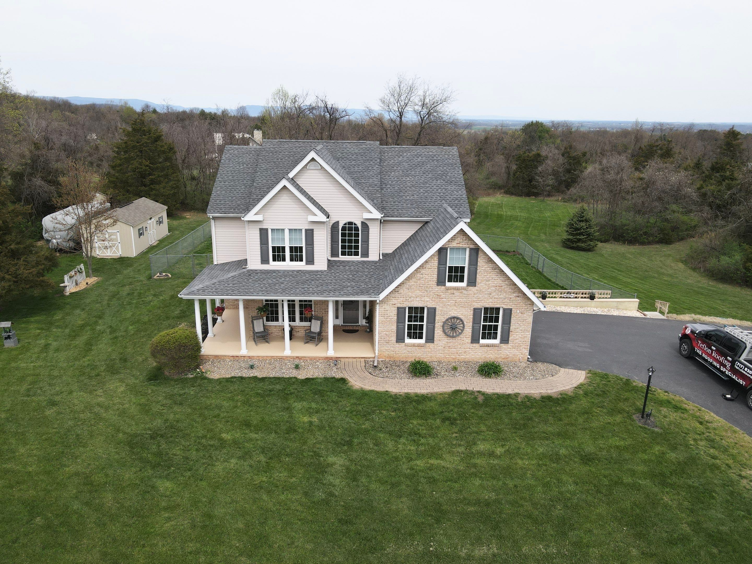 Gaf Hdz Pewter Grey by Teflon Roofing