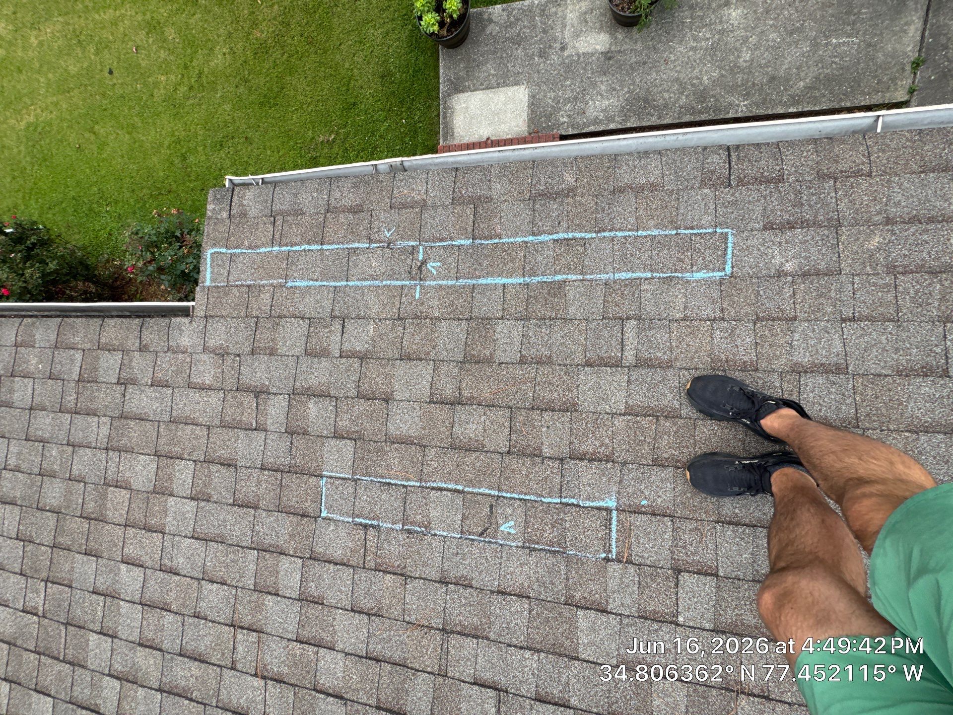 Comprehensive Asphalt Shingle Roof Inspection and Damage Assessment in Jacksonville by North Carolina Roofs