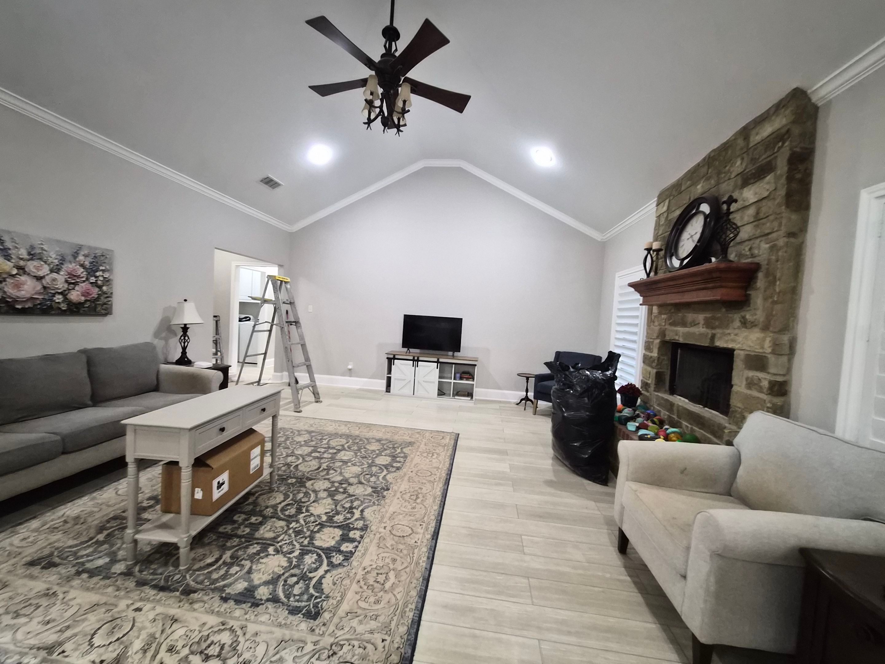 High-End Interior Transformation in Tyler, Texas by Quality Coats Painting