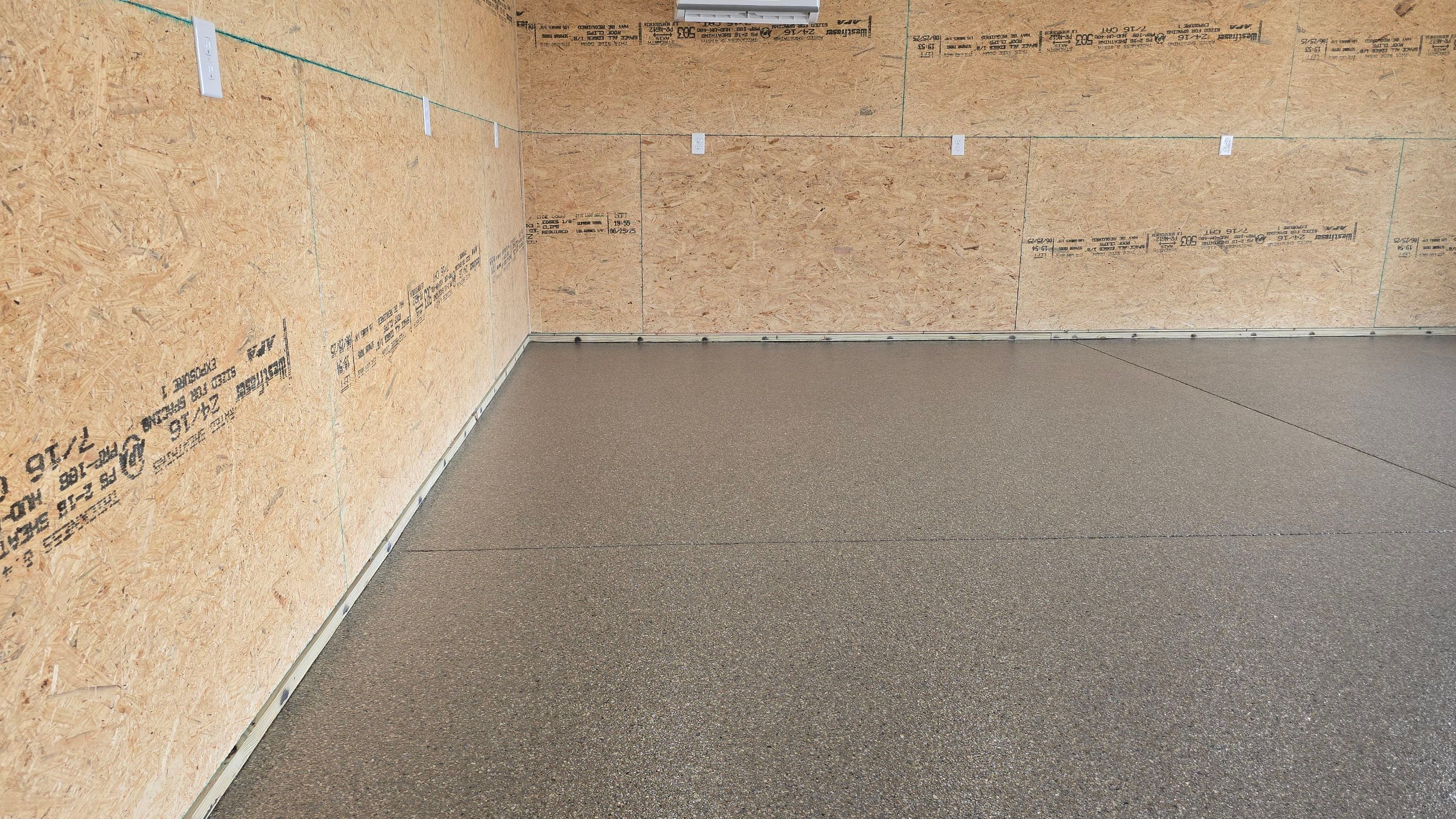 Garage Using Obsidian by Elite Floor Solutions