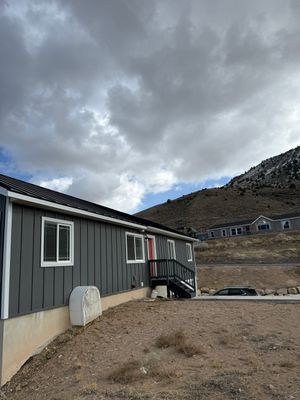 Storm Damage Repair- Standing Seam Metal Roofing