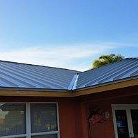 24ga 1.5" Mechanical seam Dove Gray  by Total Roofing System The Metal Roof Experts