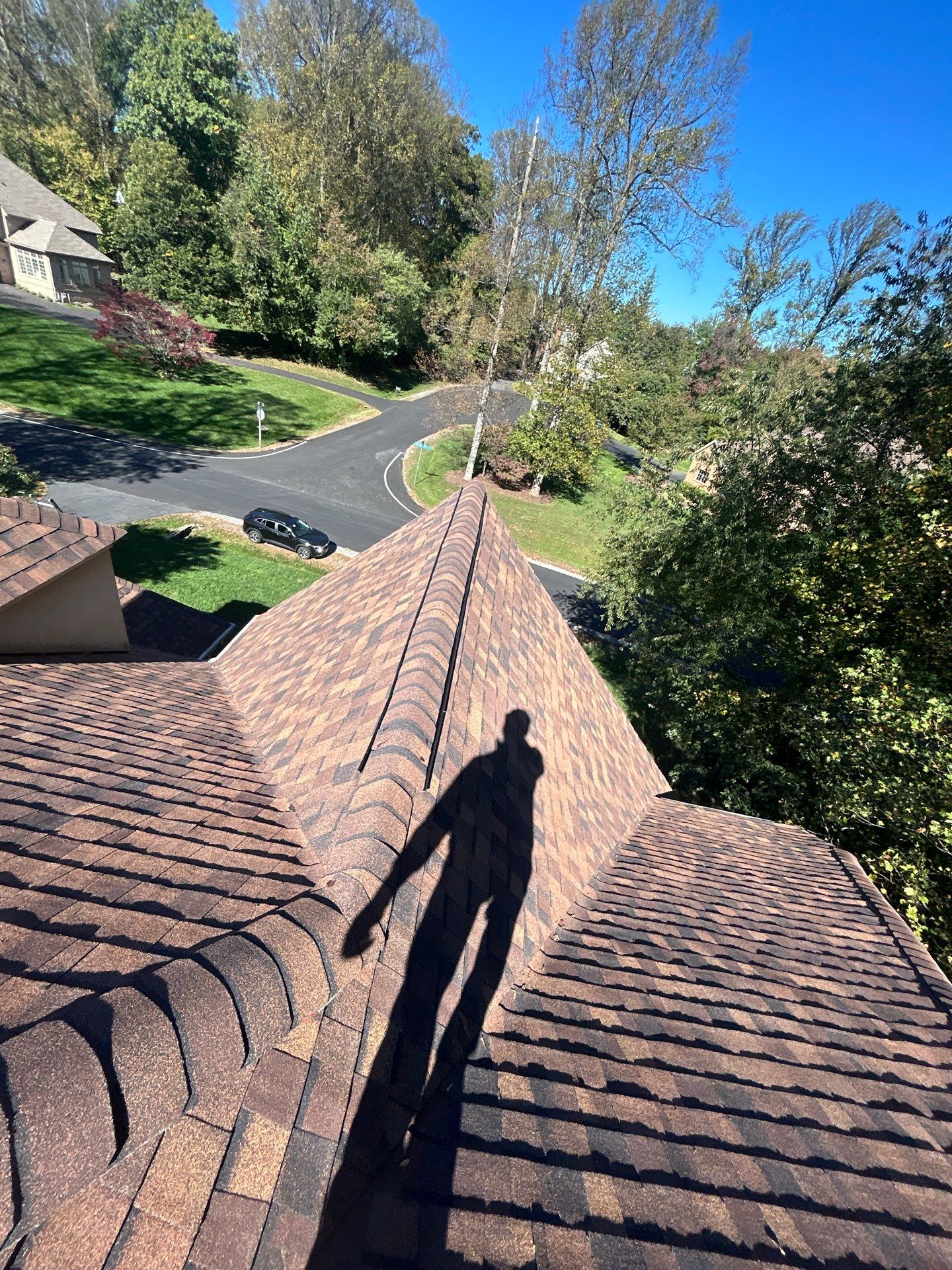 Great Falls : Residential Roof Replacement with CertainTeed Landmark Pro in Max Def Burnt Sienna  by RM Banning, Inc.