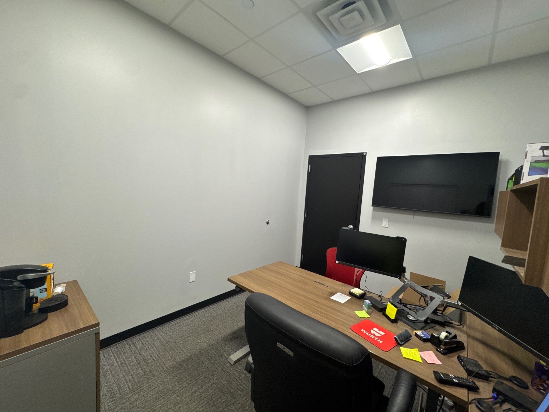 Commercial Interior Repaint Office & Warehouse by Midwest Paint LLC