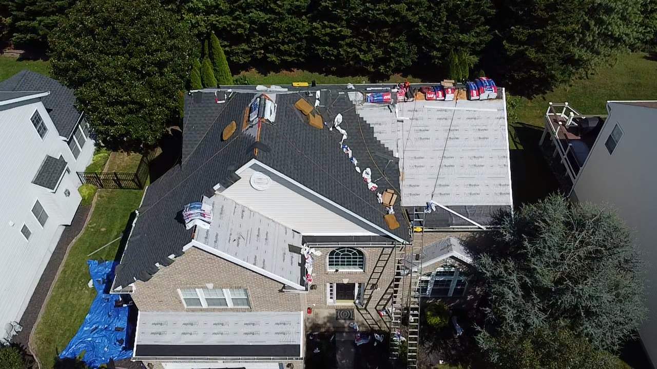Residential Roofing Installation using GAF Timberline HDZ by Matter Roofing & Construction