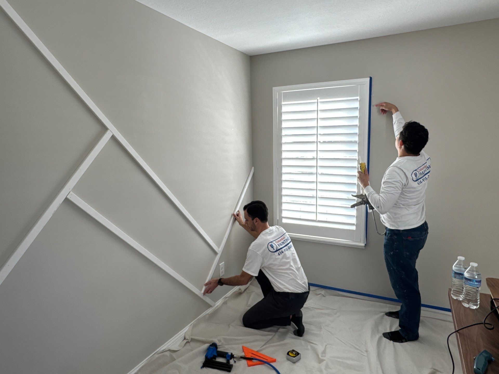 Accent Wall in Delaware, Ohio (Shawnee Hills) by Columbus Painting