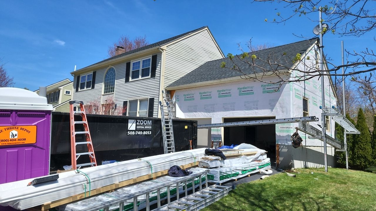 Siding Installation using James Hardie by UBrothers Construction