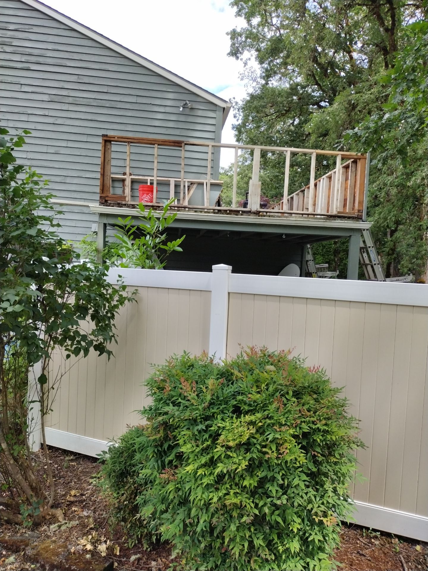Residential Deck Replacement  using Certainteed Flintlastic SA Cap by Orezona Building & Roofing Company, Inc.