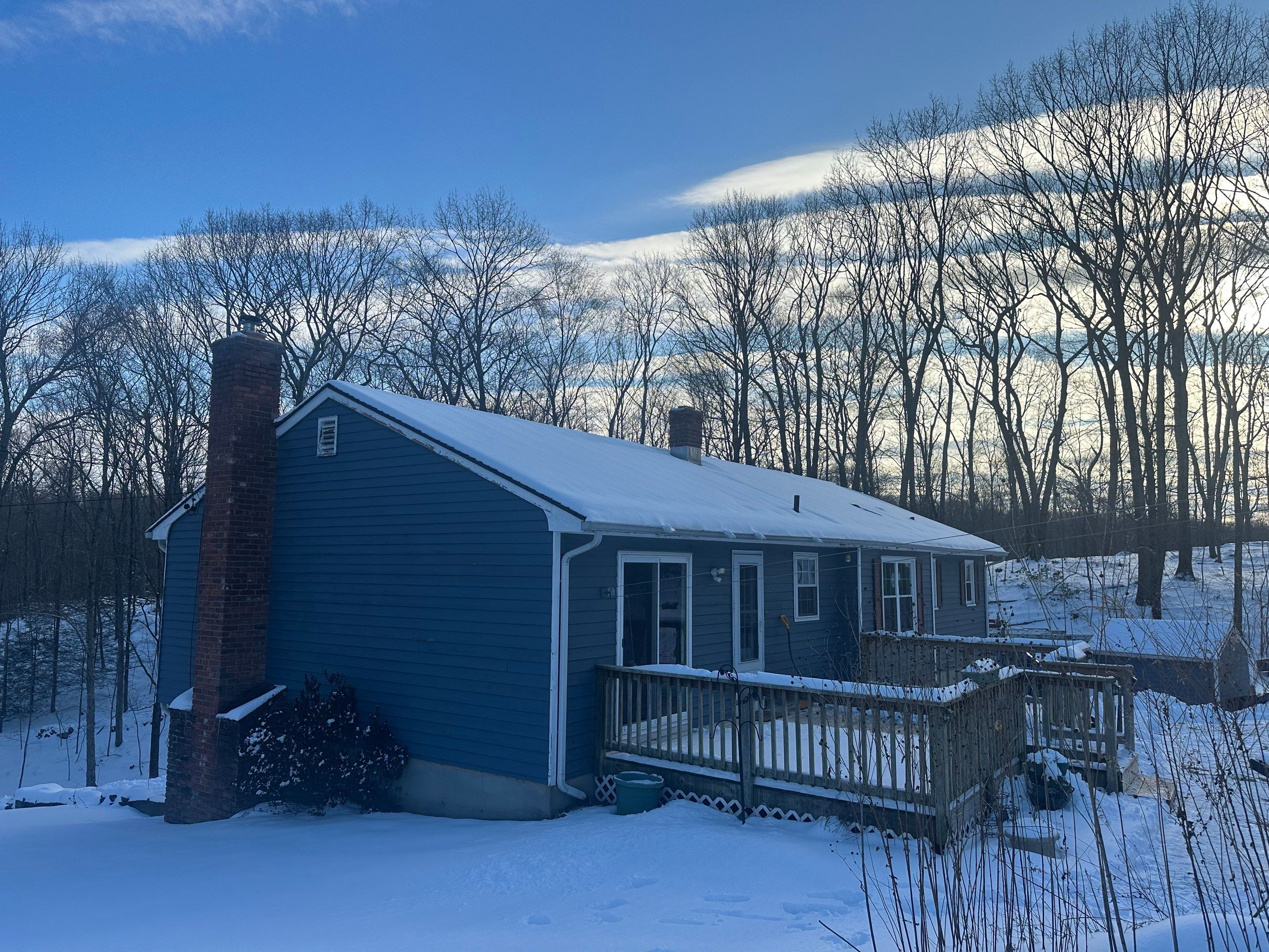 Siding Installation using CertainTeed Mainstreet Vinyl Siding - Pacific Blue by A Plus Exterior