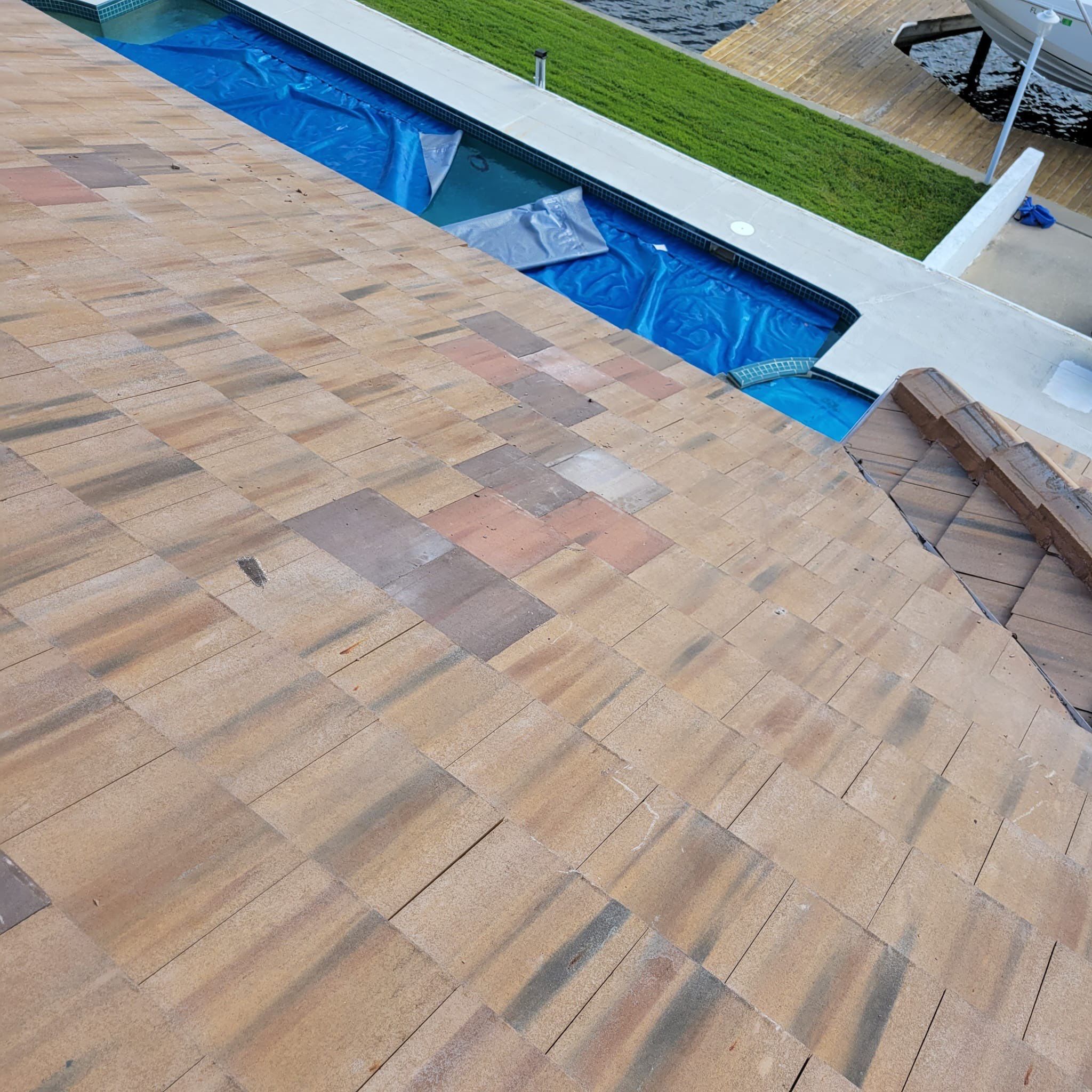 Residential Roofing Repair using Concrete Tile by Four Peaks Roofing