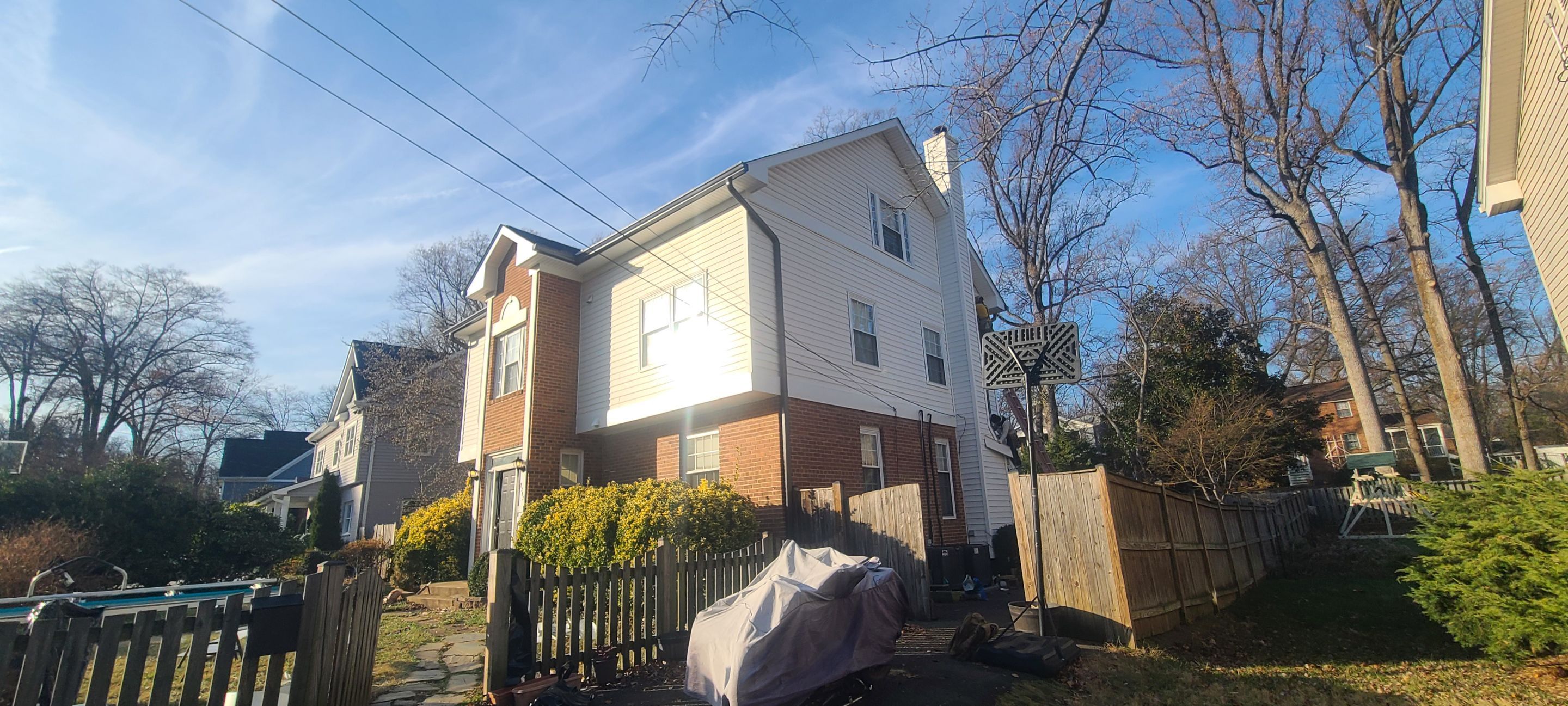 Falls Church: Residential Roof Replacement with CertainTeed Landmark Pro in Max Def Charcoal Black by RM Banning, Inc.