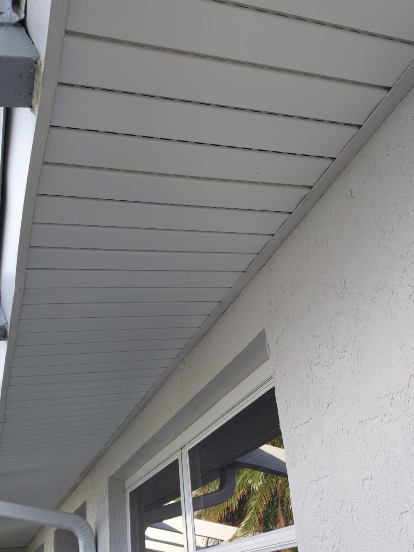 Soffit Installation in Sarasota FL by Gutter Professors