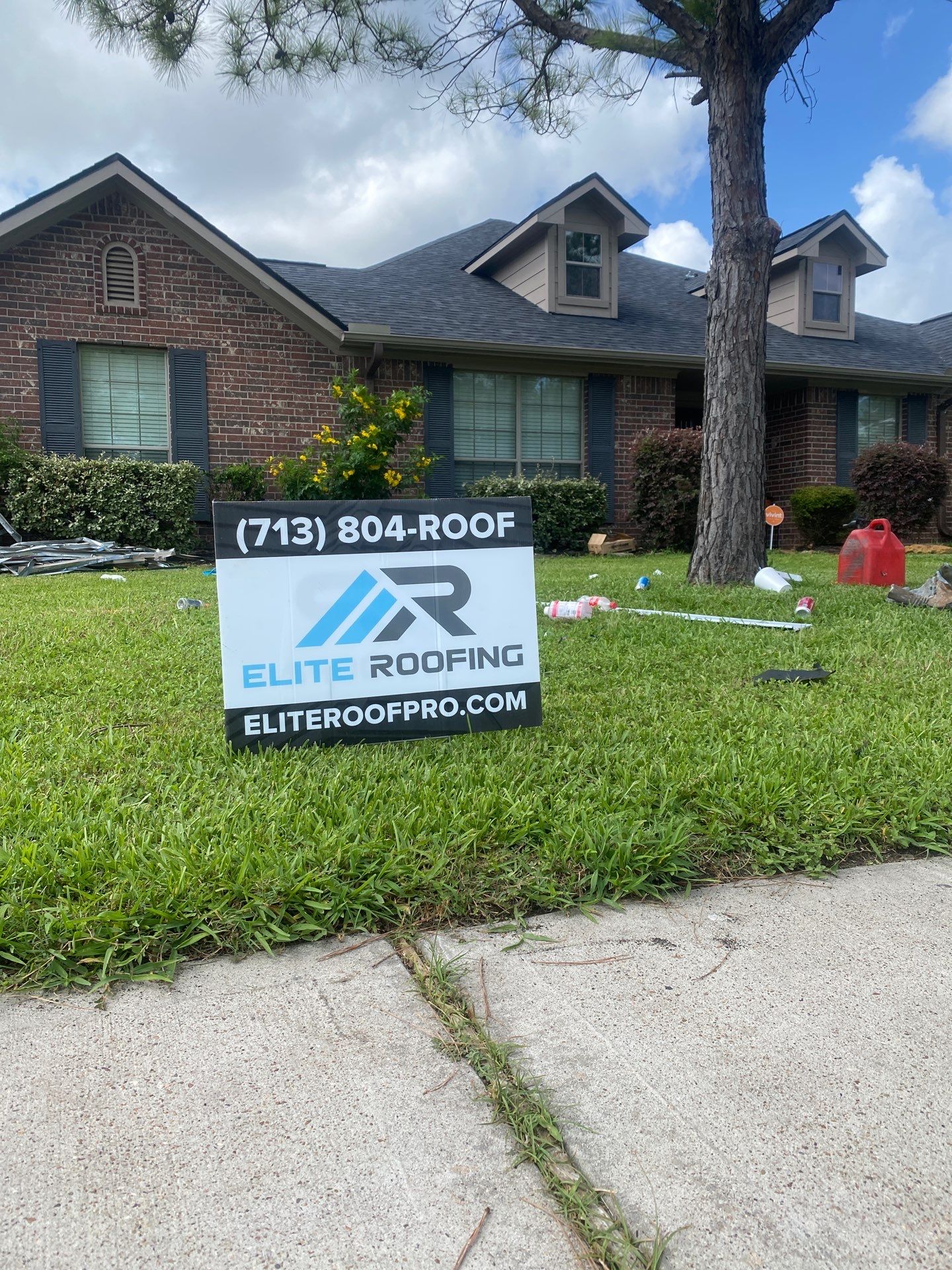 Residential Roof Replacement using Owens Corning - Onyx Black by Elite Roofing LLC