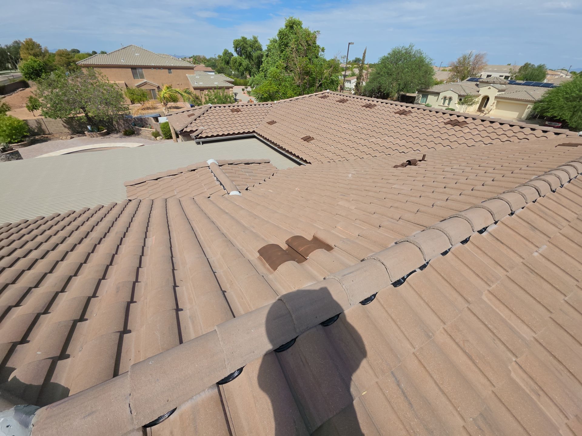 Recent Rain and Storm Damage in Gilbert by Weather-Tite Roofing