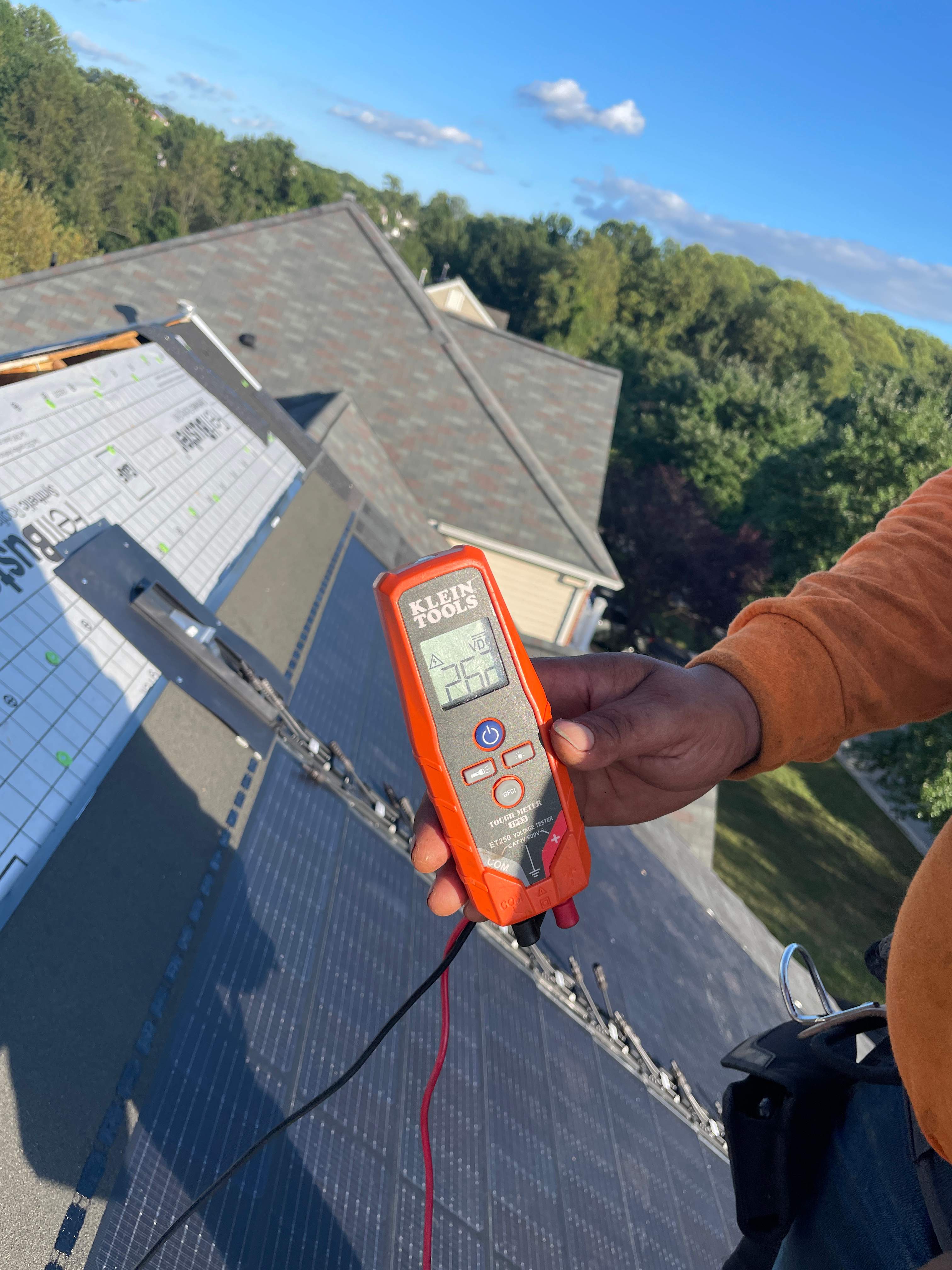 GAF Timberline Solar Roof Ellicott City, MD by American Home Contractors