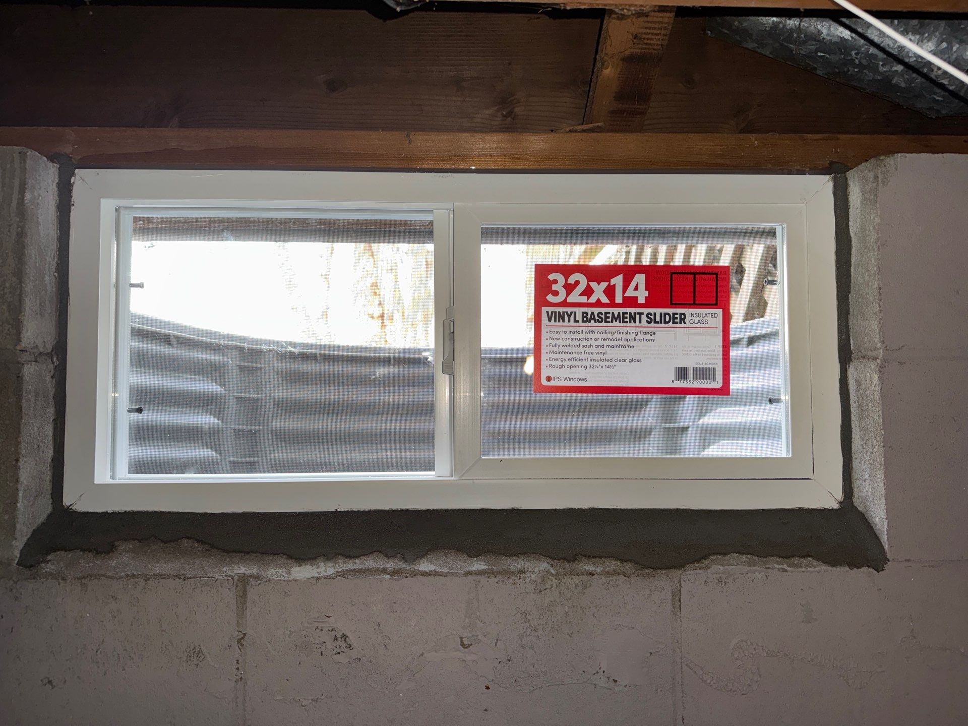 Recent Basement Window Project by ACE Waterproofing & Basement Solutions