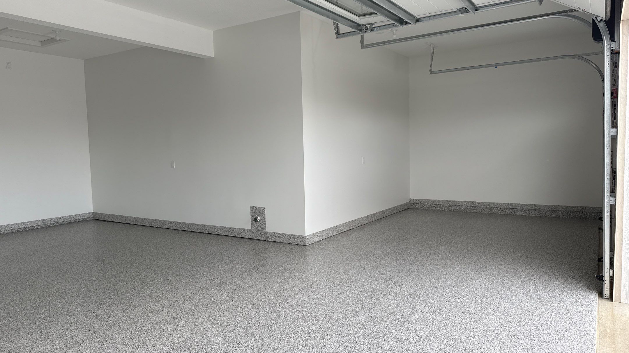 Christopher Has A Beautiful New Floor by Banner Garage