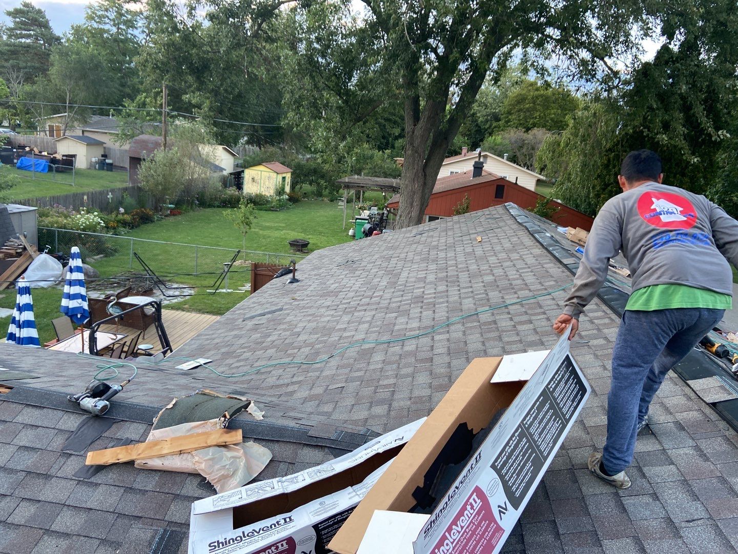 Roof Replacement using CertainTeed Landmark by 180 Contractors