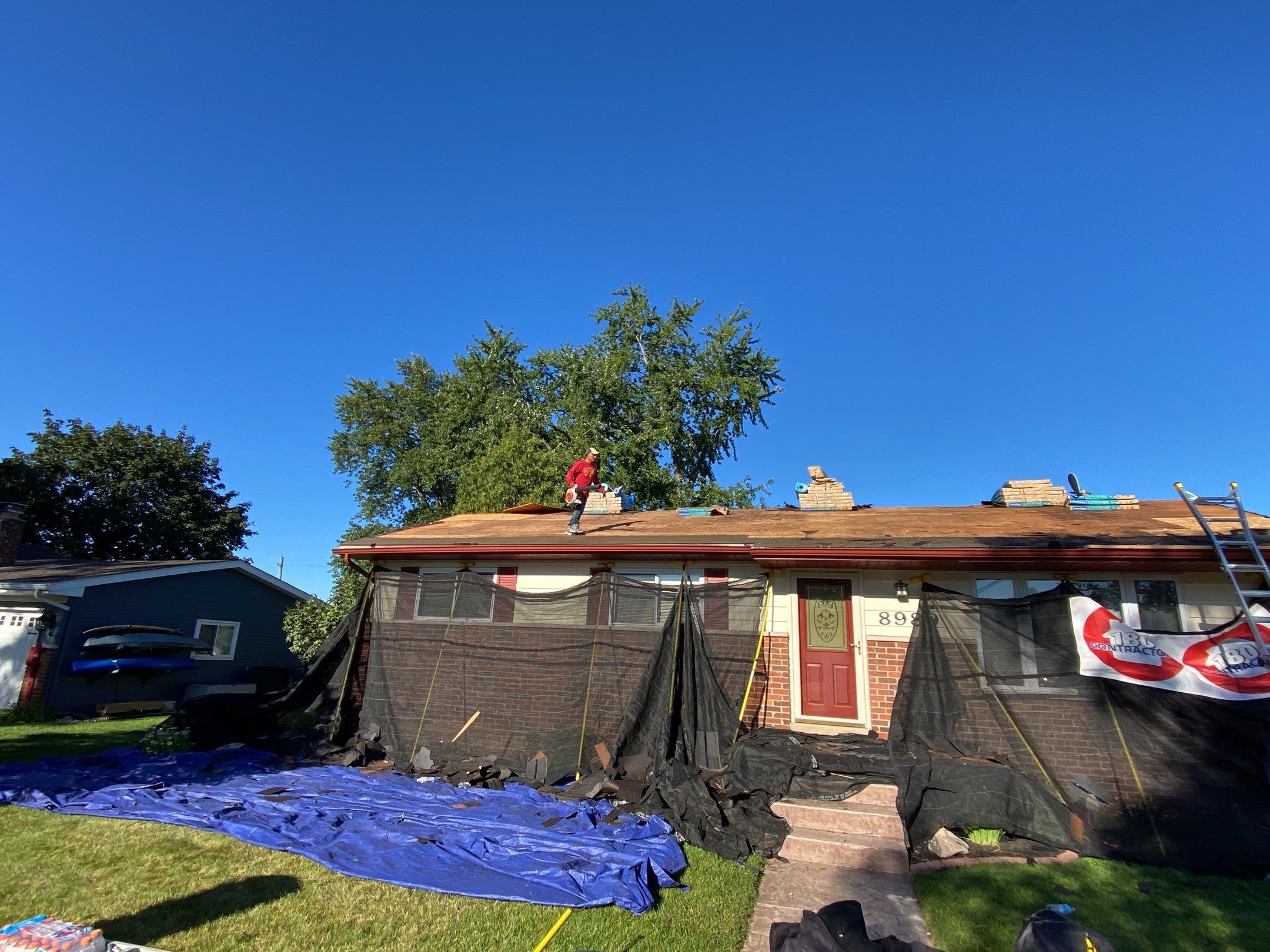 Roof Replacement using CertainTeed Landmark by 180 Contractors