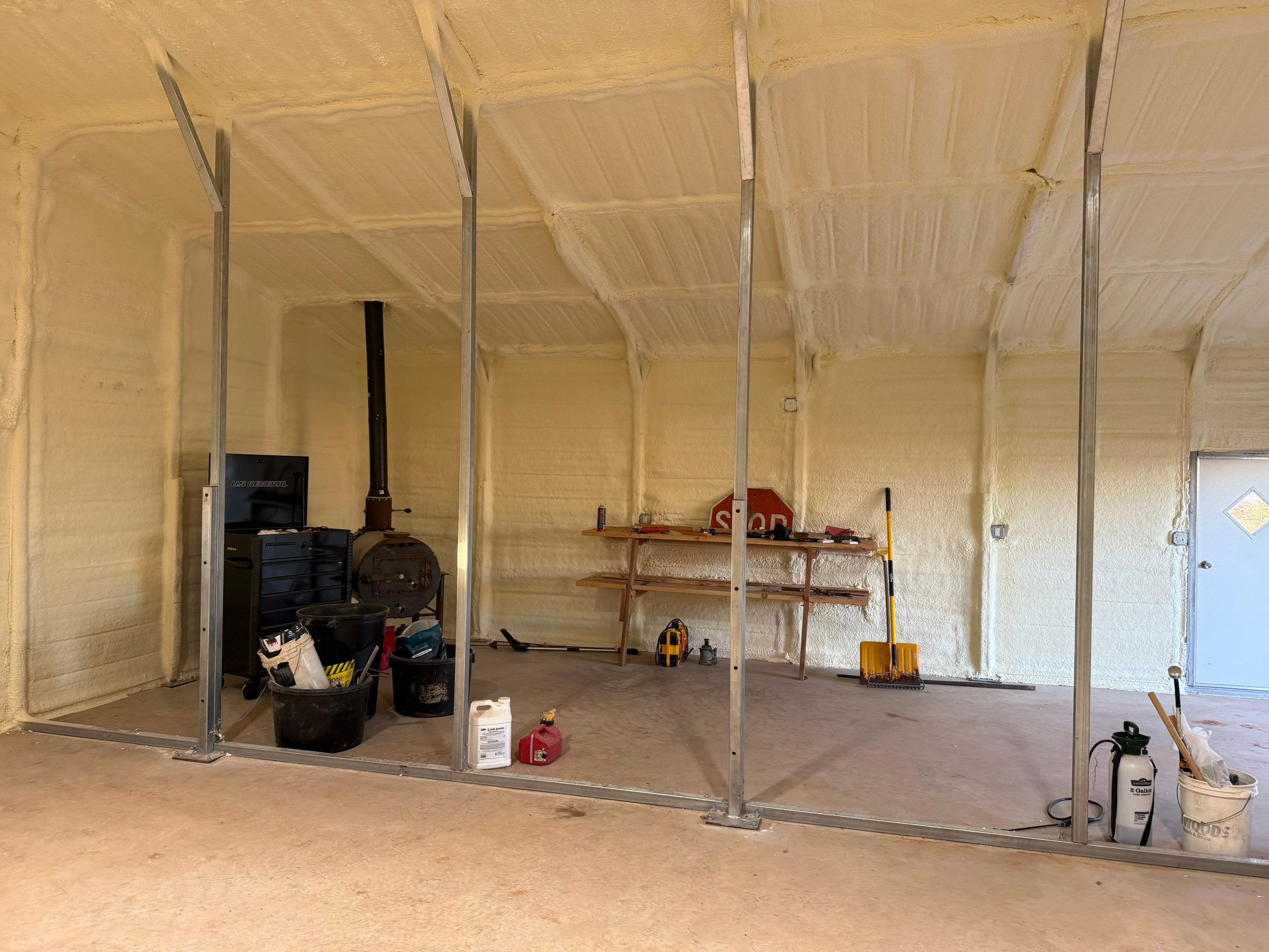 Man cave/Workshop by Kool Foam LLC