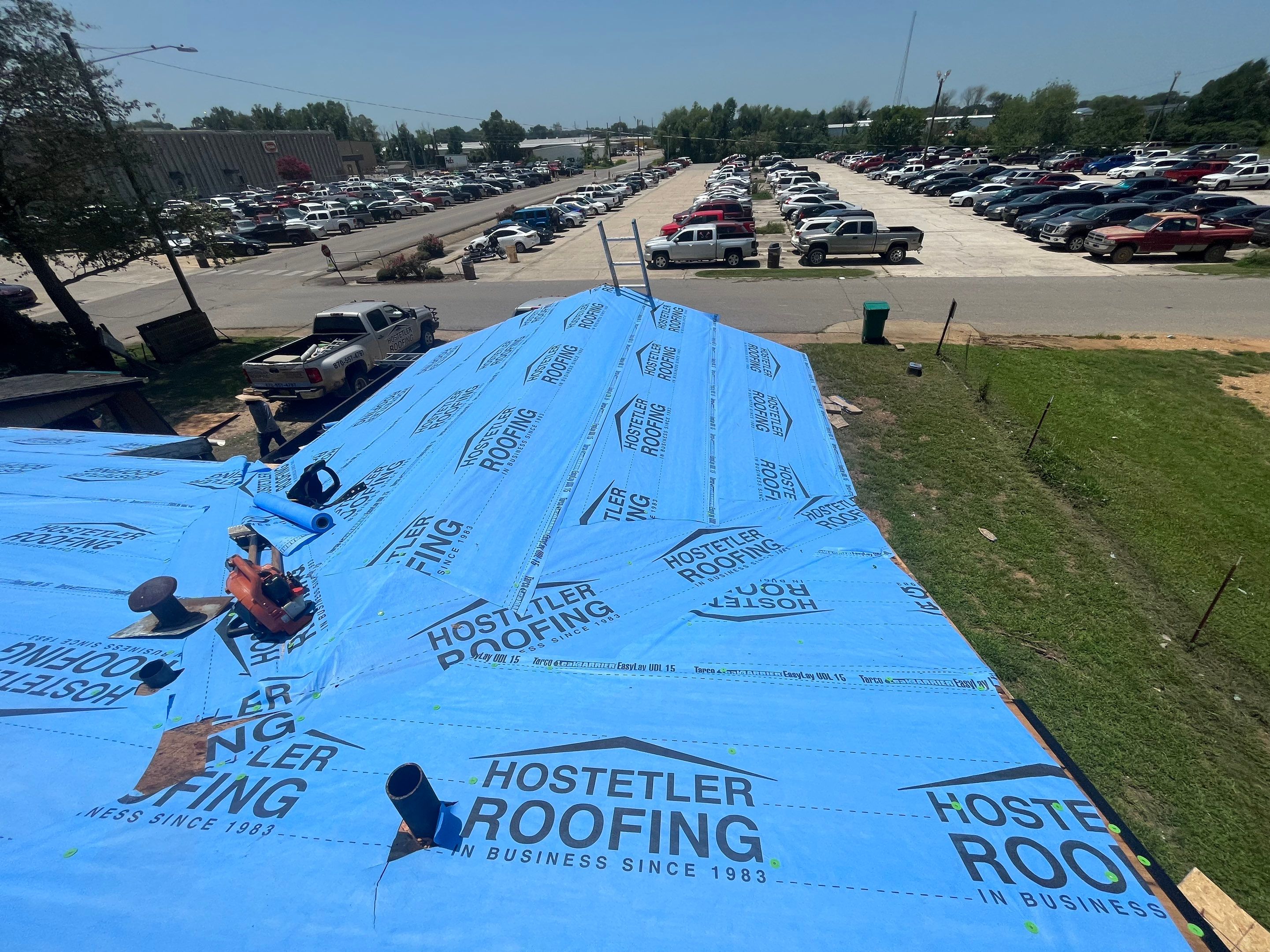 Residential Reroof: 25 Year 3-Tab Shingle by Hostetler Roofing